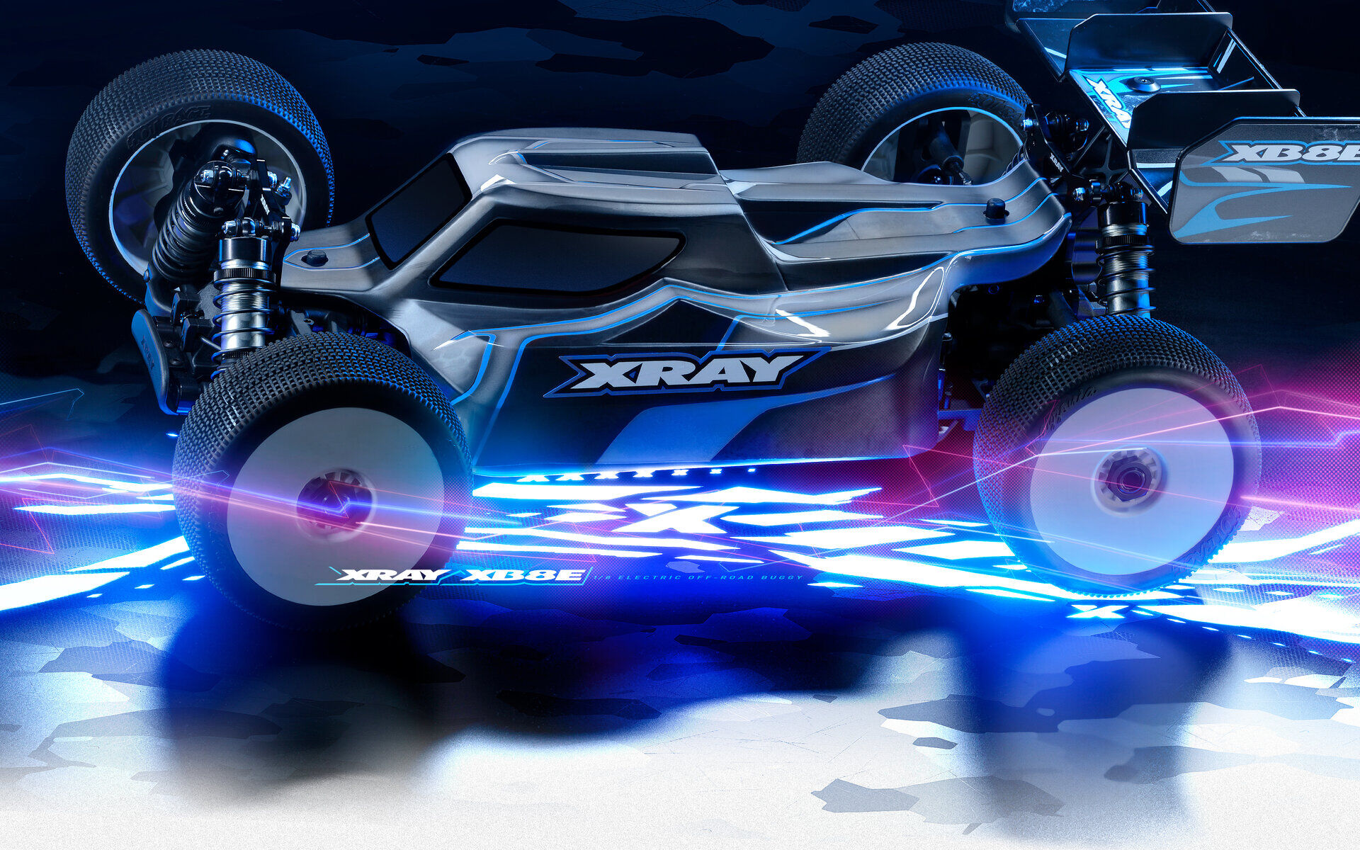 XRAY XB8E`26 1:8 4WD Offroad Buggy Car Kit | XR-350163